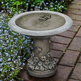 Photo of Campania Spring Meadow Birdbath - Exclusively Campania